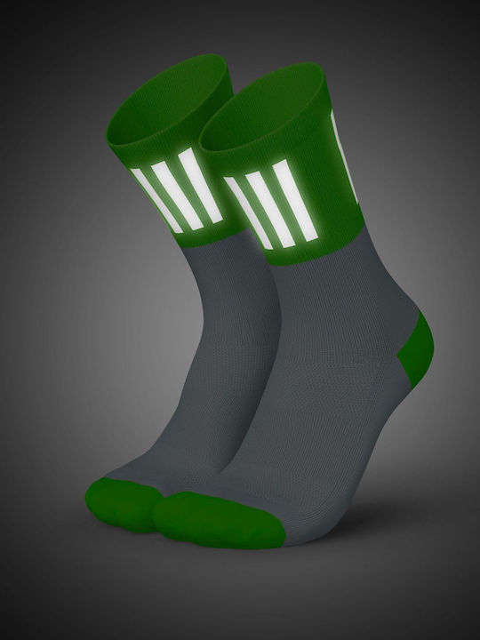 Incylence Running Socks Green 1 Pair