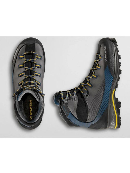 La Sportiva Trango Trk Leather Men's Hiking Boots Waterproof with Gore-Tex Membrane Carbon / Alpine