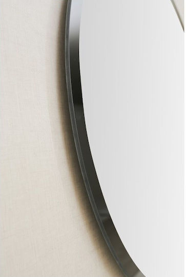 Inter Ceramic Round Bathroom Mirror 62x62cm