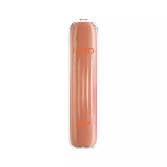 HQD Wave Единично Употребими Електронни Цигари 650 Вдишвания Persia 2ml 18mg Оранжев