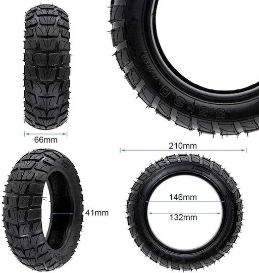 Ewheels Tire for Electric Scooter Xiaomi in Black Color RND017