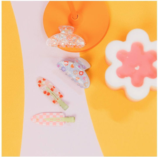 Invisibobble Boldly Clipstar Cherry Topping Clame de Păr 2 Bucăți