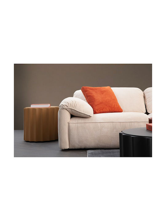 Flamingo Corner 1 Corner Couch Cream 335x385x80 cm