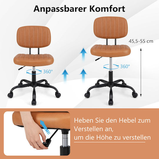 Costway Costway Bürostuhl mit Einstellbaren Arme Braune