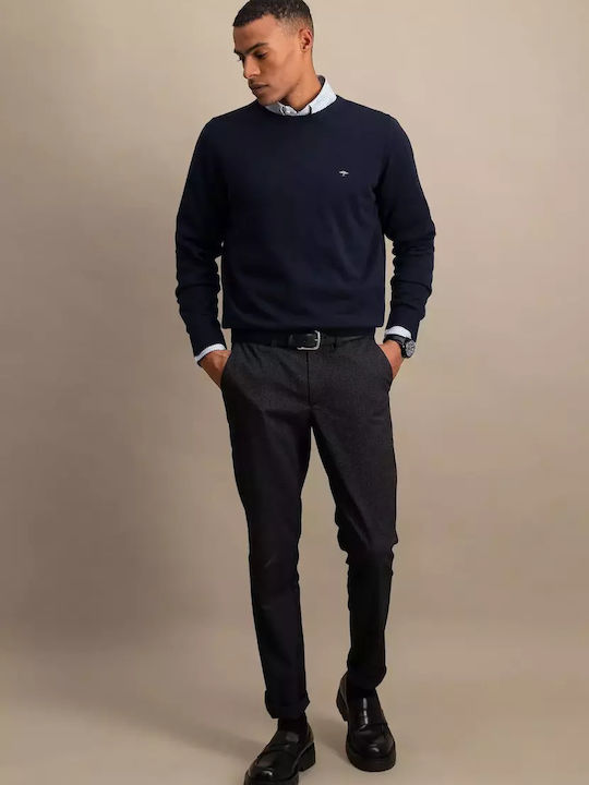 Long Sleeve Navy Sweater
