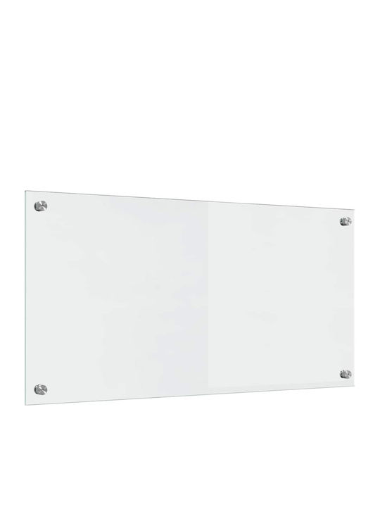 Vidaxl Rückenpaneel für die Küche Transparent 80 x 40 x 0,8 cm Gehärtetes Glas