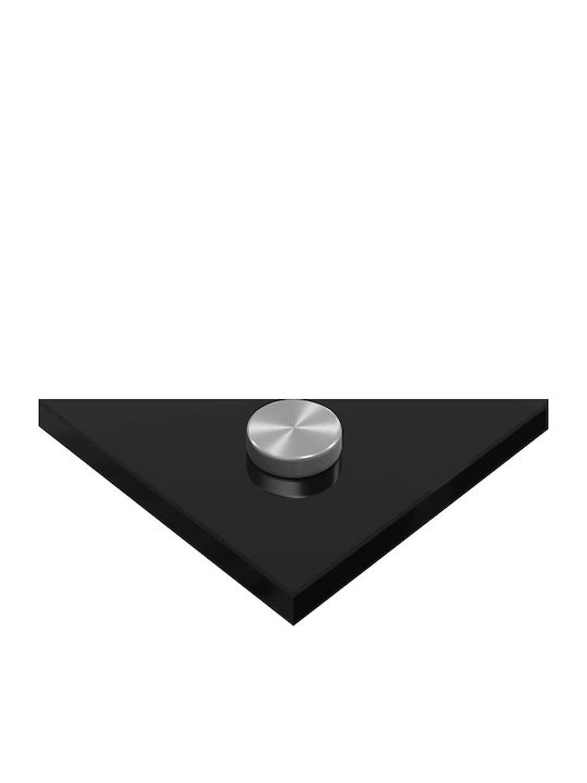 Vidaxl Back Panel Kitchen 2 Pcs Black 110 X 40 Cm Tempered Glass