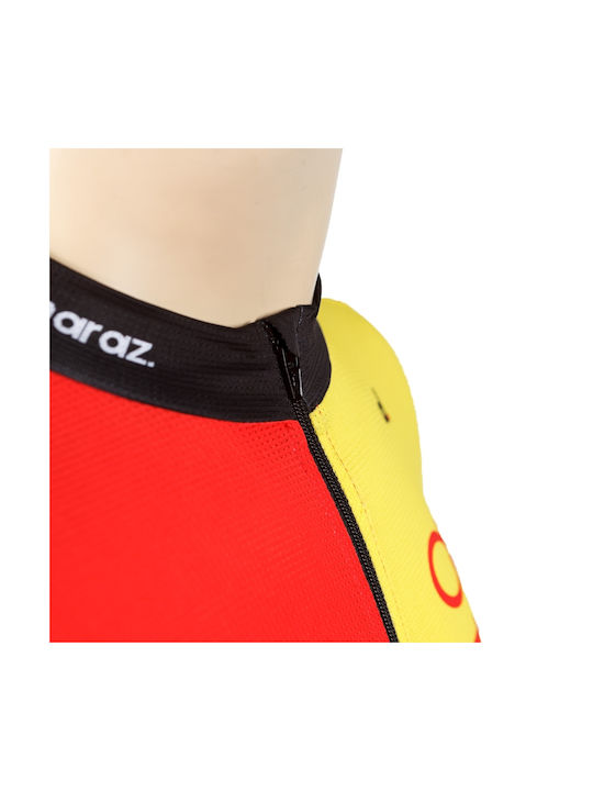 Demaraz Ανδρική Κοντομάνικη Μπλούζα Road Bike Πολύχρωμη
