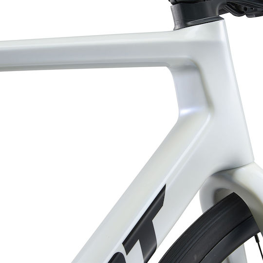 Giant TCR Advanced 2 PC 28" 2025 Λευκό Ποδήλατο Δρόμου με Ταχύτητες και Υδραυλικά Δισκόφρενα