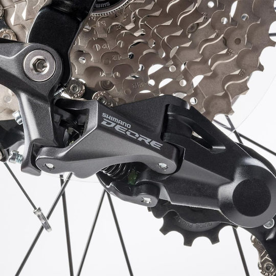 Author Traction 29" 2023 Μαύρο Mountain Bike με 20 Ταχύτητες και Μηχανικά Δισκόφρενα