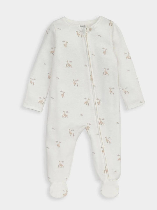 Mamas & Papas Body pentru Bebeluși Mânecă lungă Beige