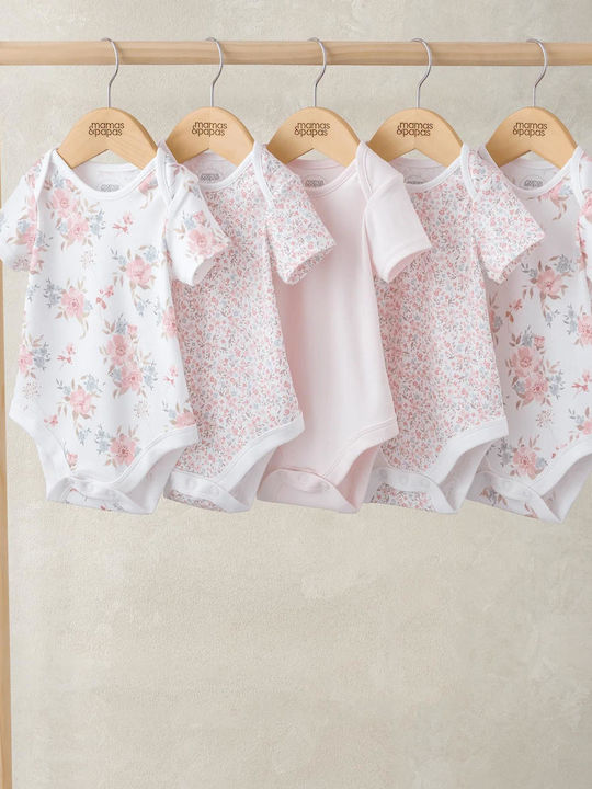 Mamas & Papas Kurzärmelig Multicoloured 5Stück
