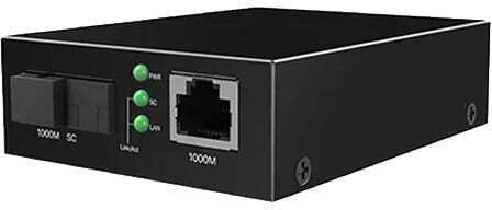 Медиен Конвертор Tenda Single-mode 1 X Порт Rj45 1 X Порт Ge Sc Разстояние 3km Предаване 1550nm Приемане 1310nm Метален "tfc300b" Зелена Маркировка 0,8 Lei