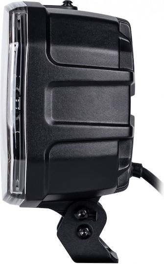 LED Фар X-spider Ninja 12v24v 80w DRL Бял Оранжев Строб IP69K