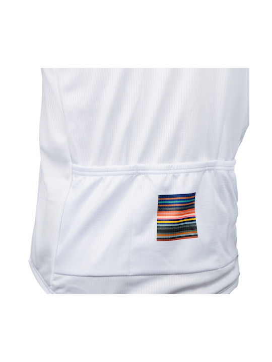 Demaraz Cycling Windbreaker Jacket Long sleeve White
