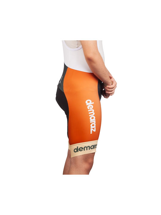 Demaraz Fahrradhosen mit Hosenträgern Schwarz