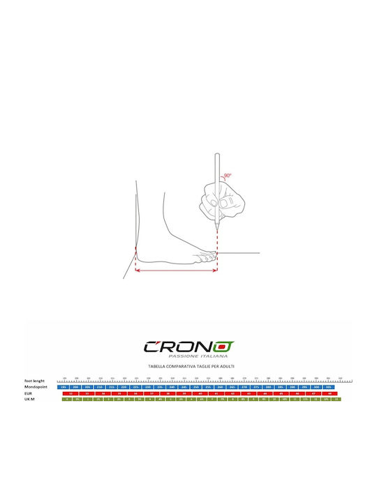 Crono Unisex Χαμηλά Παπούτσια Ποδηλασίας Βουνού Μαύρα