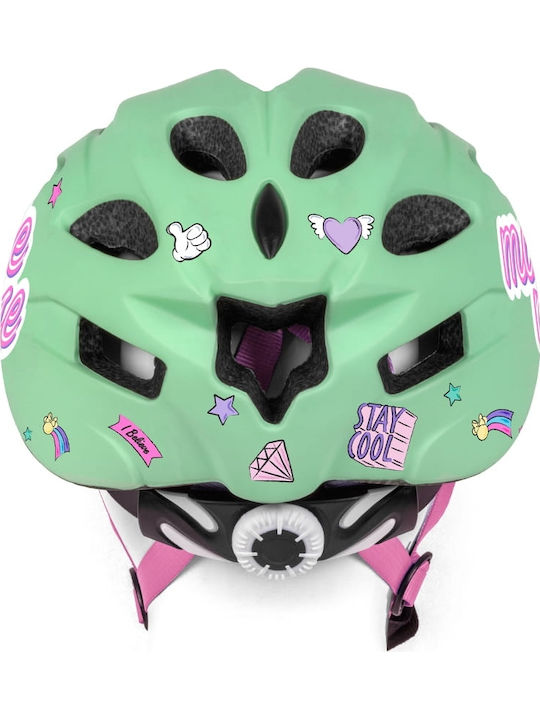 Seven Kinderfahrrad- / Rollerhelm für Stadt Grün