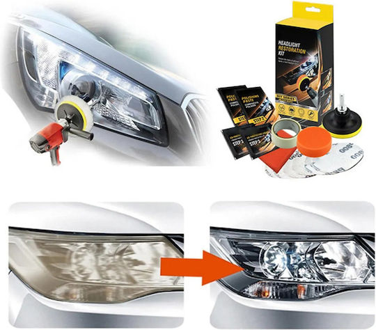 Locobondso Professionelles Set Für Die Wiederherstellung Und Das Glänzen Von Autolampen Diy Heavy Duty