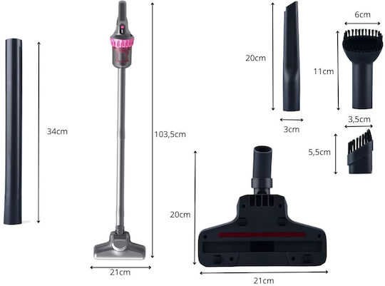 Rechargeable Car Handheld Vacuum 12V 100W