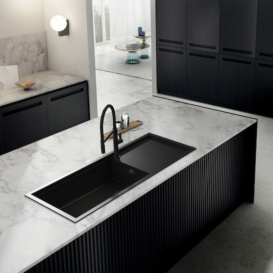 Elleci Sintesi 510 Drop-In Μ116xΠ50см Black 86 Elleci Sintesi 510 Drop-In Μ116xΠ50см Black 86