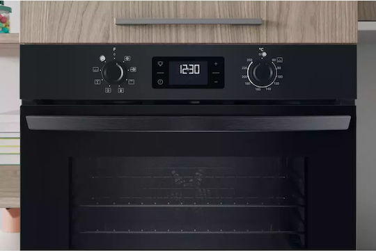 Indesit Φούρνος άνω Πάγκου 71lt Π56εκ. Μαύρος