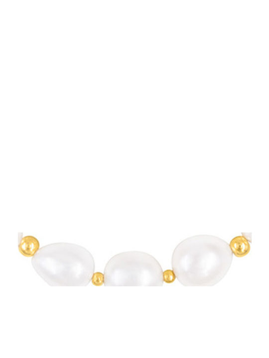 14K Gold Bracelet White Pearls B126151 14K Gold Bracelet White Pearls B126151
