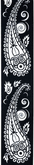 D'addario 50jssv17 Black Paisley Ζώνη Κιθάρας Joe Satriani