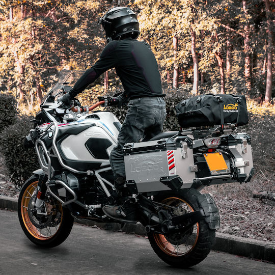 Loboo Waterproof Motorcycle Tail Bag 30lt Black