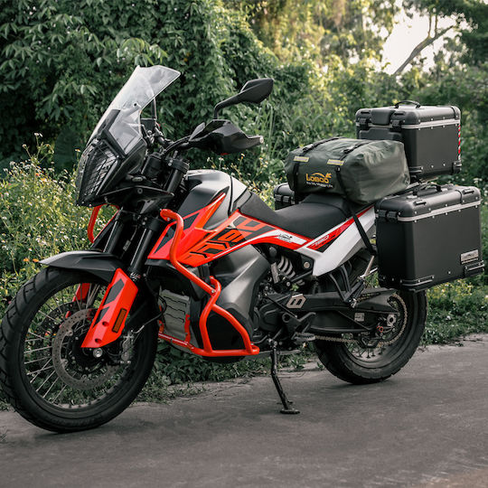 Loboo Waterproof Motorcycle Tail Bag 30lt Black