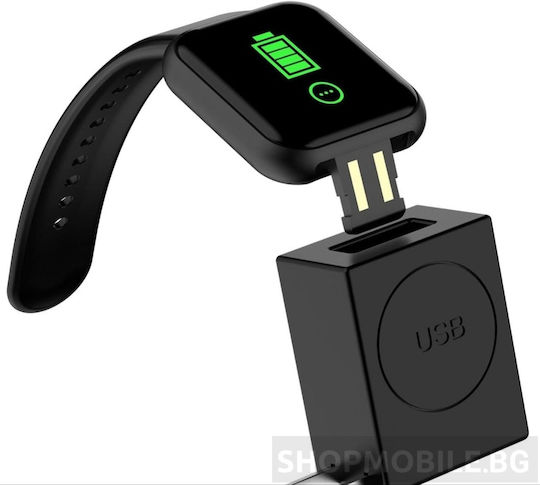 Y68 Smartwatch with Heart Rate Monitor (Green)