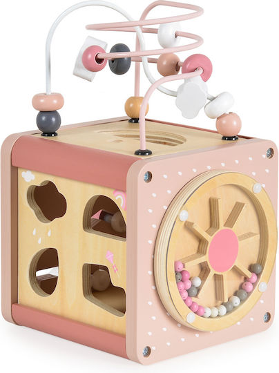 Moni Activity Cube made of Wood for 36++ Months