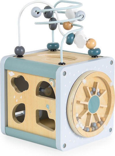 Moni Activity Cube made of Wood for 36++ Months