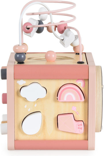 Moni Activity Cube made of Wood for 36++ Months