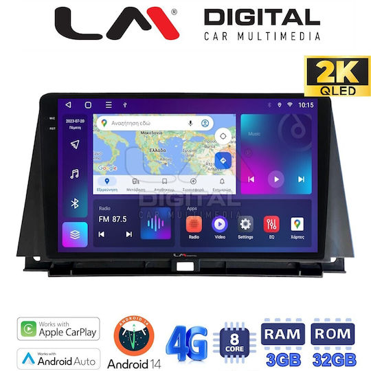 LM Digital Ηχοσύστημα Αυτοκινήτου για Lexus NX 2014 > 2016 (Bluetooth/USB/WiFi/GPS/Apple-Carplay/Android-Auto)