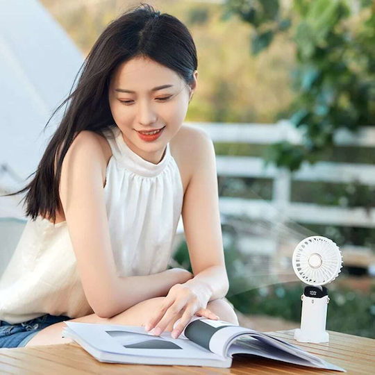 Techsuit N15 Handheld USB Folding Fan 5W White