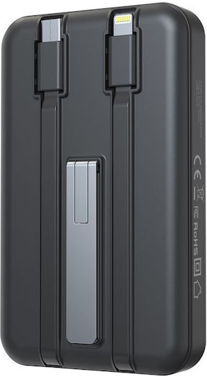 Mobile Origin PB11 MagSafe Power Bank 10000mAh 15W με Θύρα USB-C Power Delivery Μαύρο