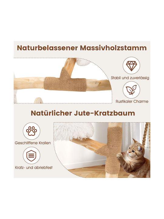 Costway Kratzbaum Pole 64x44x66cm