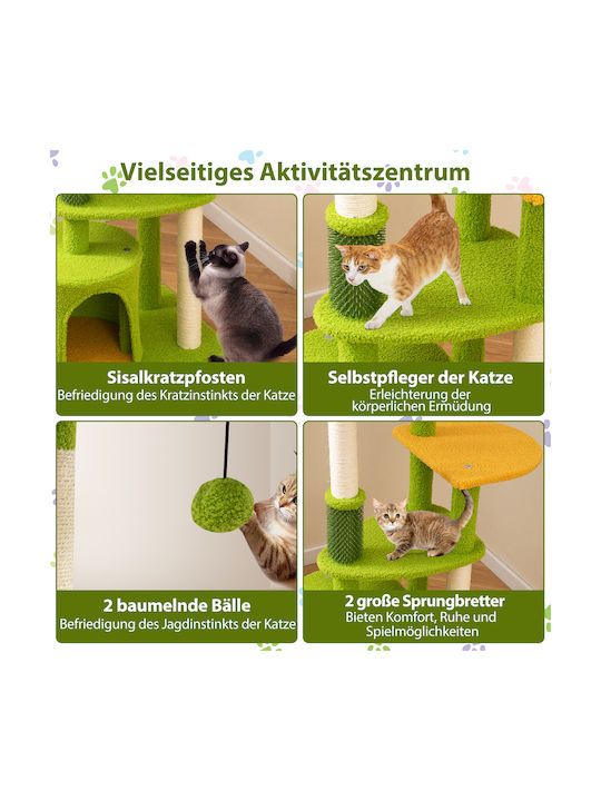 Costway Fußmatten Grün