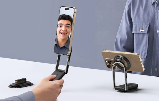 Ugreen Car Mobile Mount with Magnet and Wireless Charging Gray