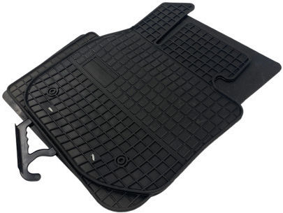 Frogum Frogum Car Mats Set Front and Back 4 Pieces for Hyundai i20 2022 Black