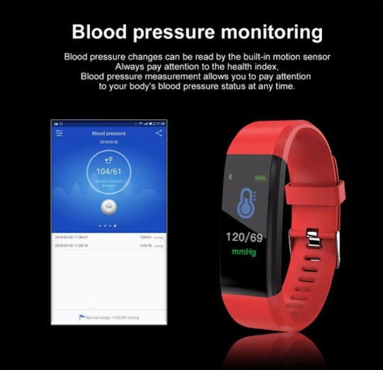 Smart Bracelet ID 115 Plus Blue