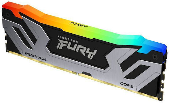 Kingston Fury Renegade RGB DDR5 με Module 1x24GB και Ταχύτητα 8400 για Desktop