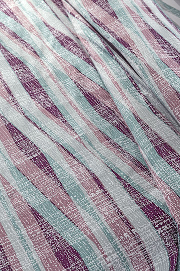 Guy Laroche Cotton Duvet Cover Set 225x225cm Super King with 2 Pillowcases Active Iris