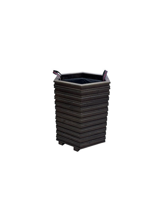 Tesias Group Γλάστρα Ξύλινη Macassar Tesias Group Γλάστρα Ξύλινη Macassar