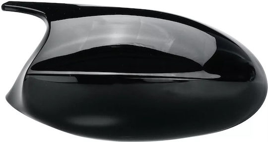 Cleme Capace Oglinzi Negre Lac Lac Piano Stil Batman Potrivit BMW E81 E82 E87 E88 E90 E91 E92 E93 Pre-facelift