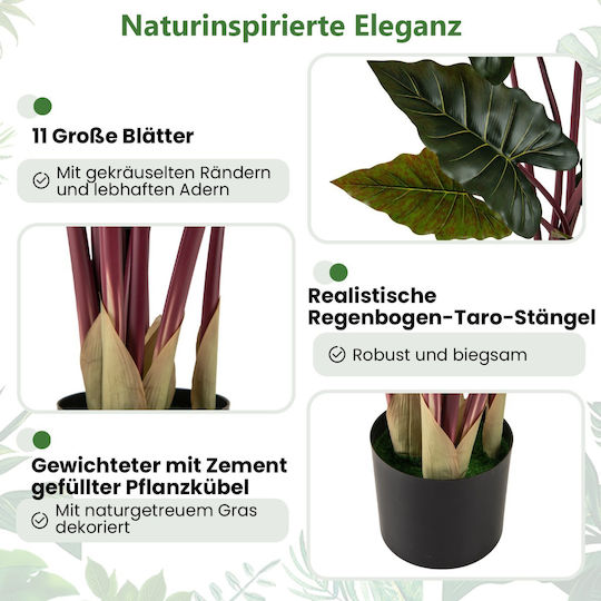 Costway 160 Aus Künstlichem Baum 11 Blätter Zweig Regenbogen Hz10303-1 Costway 160 Aus Künstlichem Baum 11 Blätter Zweig Regenbogen Hz10303-1