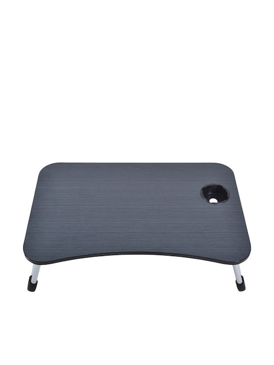 Felhome Lemnos Dreptunghiular Tavă de Pat în Culoare Negru 60x40x26cm FELEK7129221 1buc