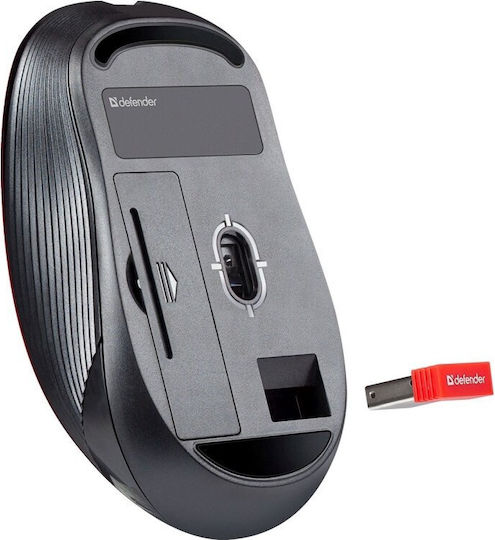 Defender Gassa MM-105 Ασύρματο Vertical Ποντίκι Μαύρο