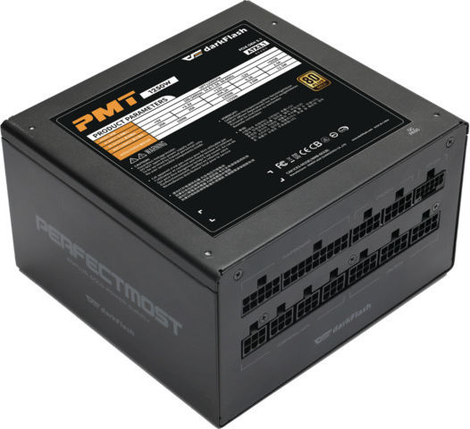 Darkflash PMT1250 A3 1250W Black Computer Power Supply Full Modular 80 Plus Gold